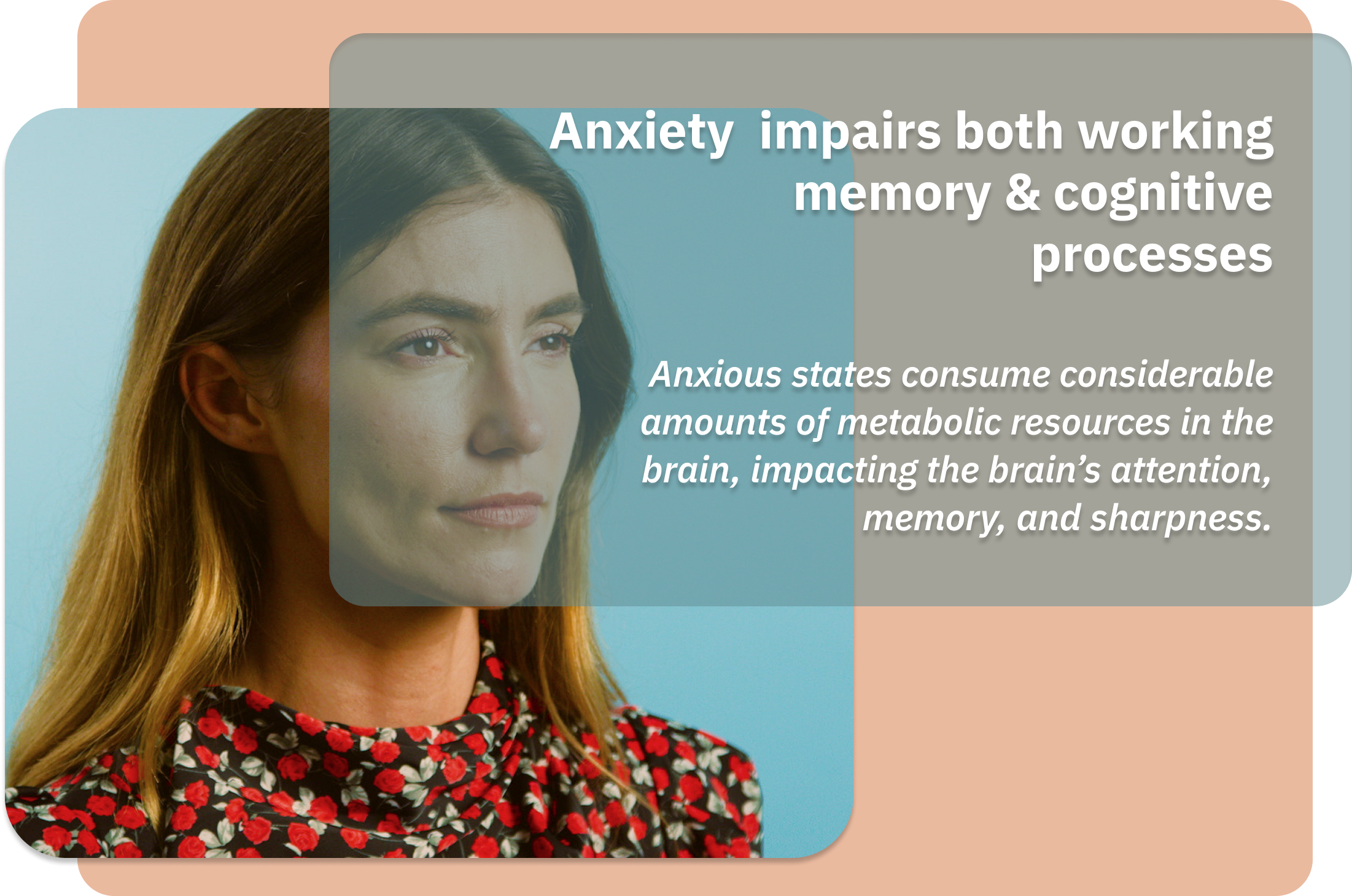 Anxiety impairs working memory and cognitive processes