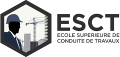 Logo ESCT, École supérieure de conduite de travaux