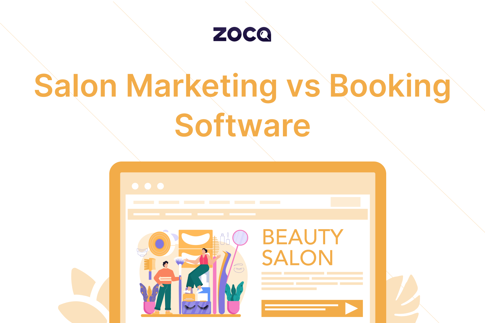 Salon Marketing Software vs Salon Booking Software: Getting Found vs Getting Booked