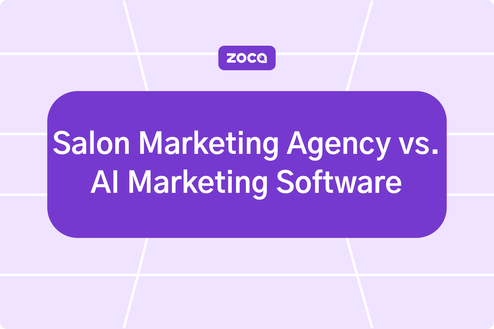 Salon Marketing Agency vs. AI Salon Marketing Software: Which One Actually Fills Your Calendar?