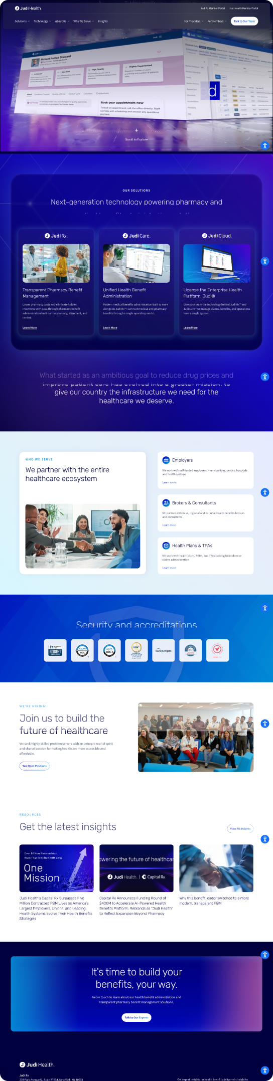 Designing and building a healthtech rebrand
