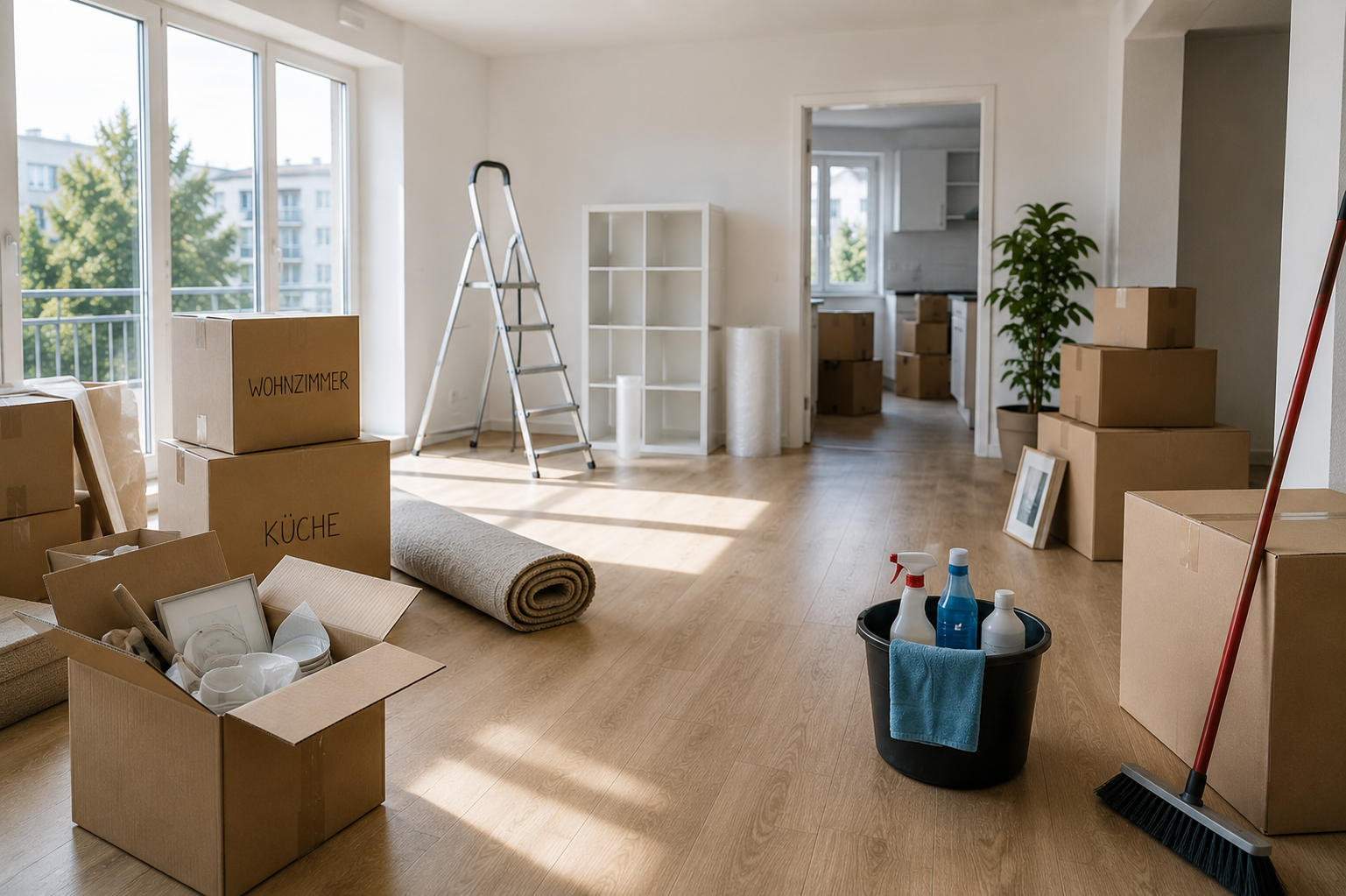 Umzugsreinigung durch Cleanteams Schaffhausen