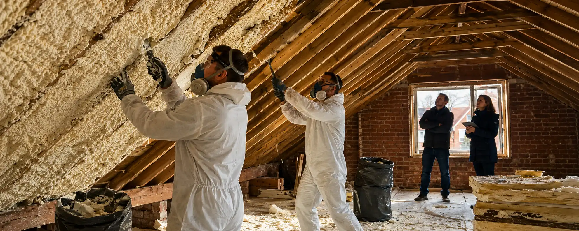 UK Spray Foam Insulation Removal Specialists Trusted By Lenders, Surveyors And Homeowners