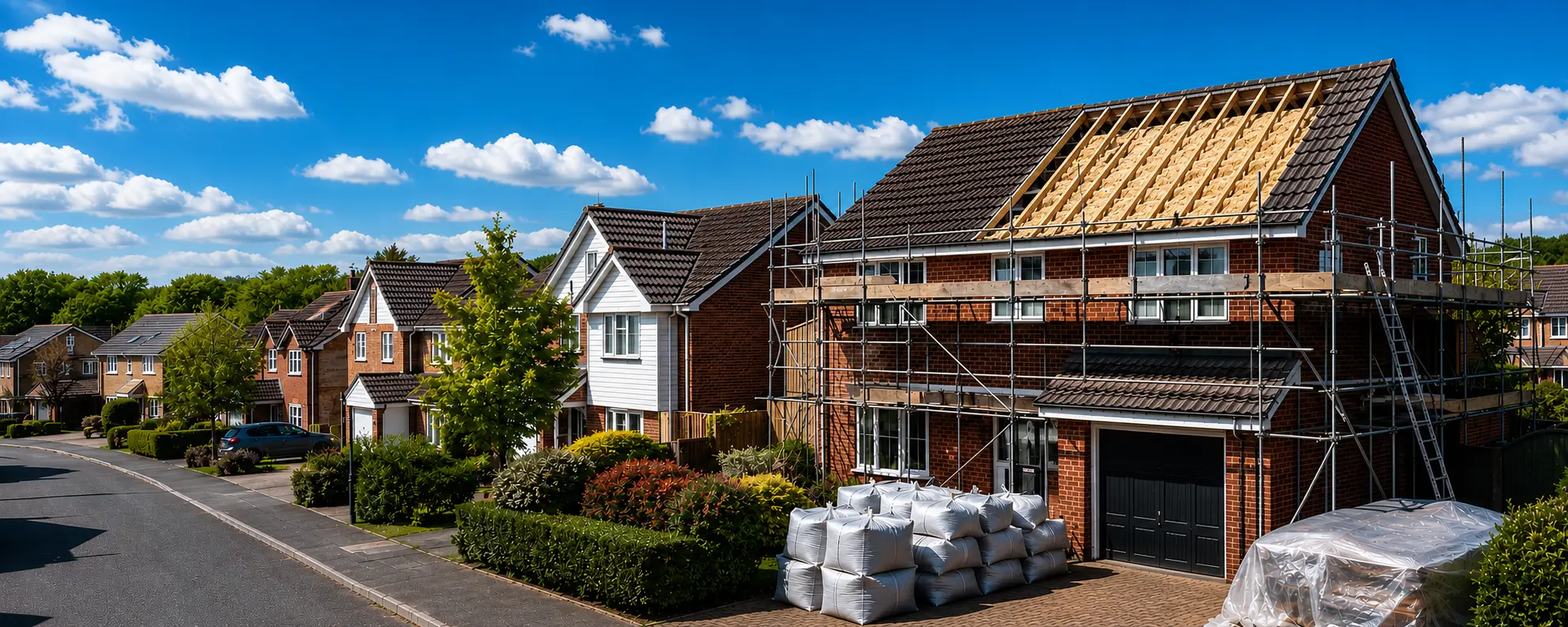 Hedge End's estates are newer, but foam sprayed into them in the 1990s and 2000s causes the same mortgage problem. We take it off by hand and leave a full record behind.