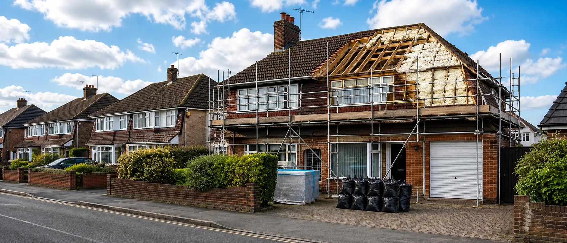 Waterlooville's housing is 20th century and largely standard, which makes it straightforward but not simple. We remove the foam by hand and prove it was done right.