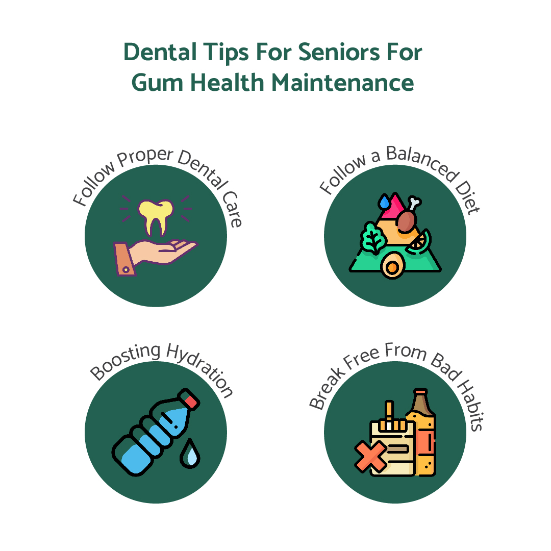 Dental tips for healthy gums as you age