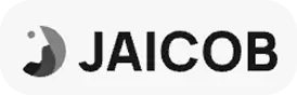 JAICOB brand logo with stylized J symbol.