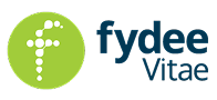 Fydee Vitae logo with green circle and stylized letter F in white dots