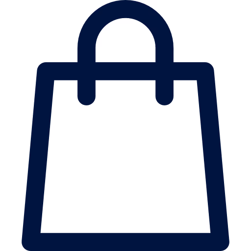 blue navy shop icon