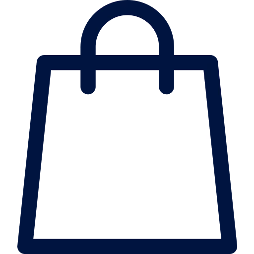 blue navy shop icon