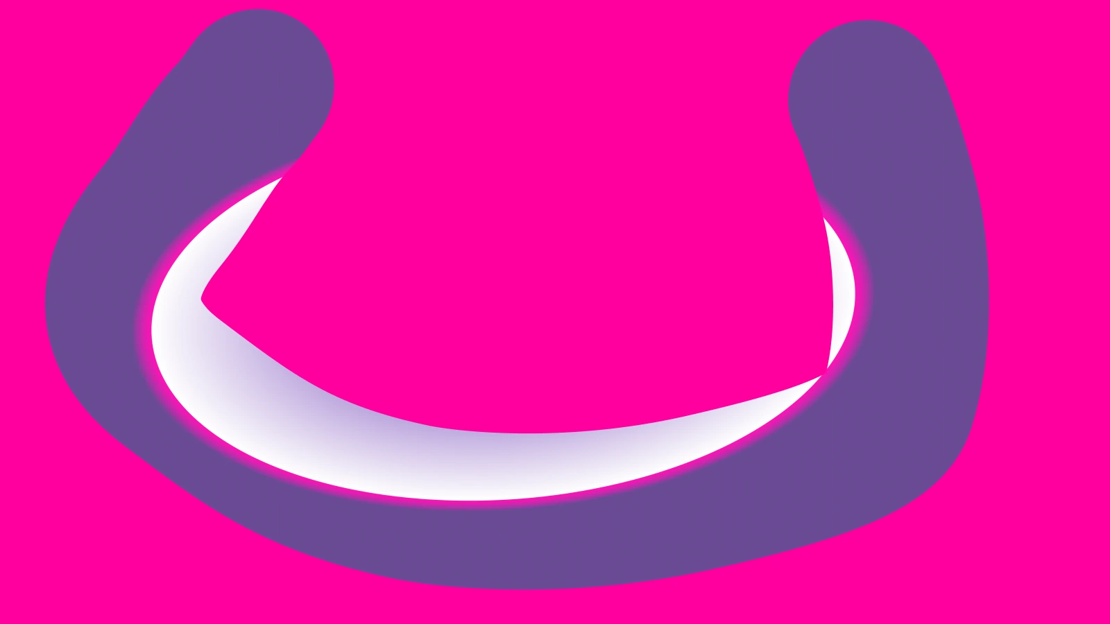 Chrome brand form on a pink field