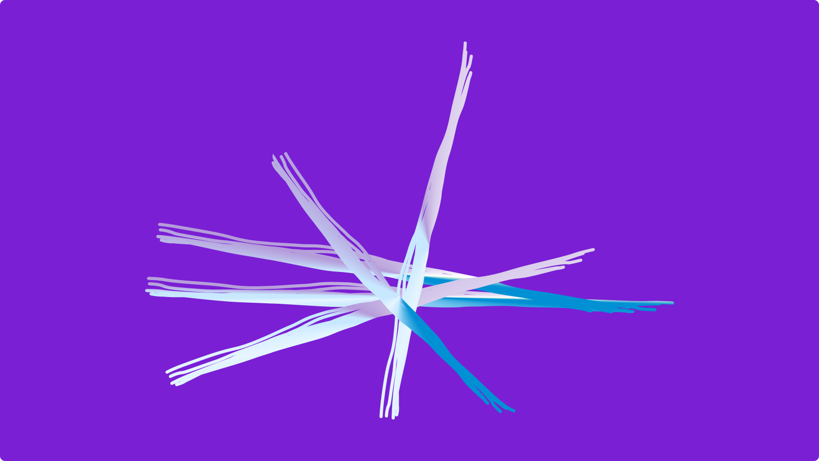Abstract brand form artwork