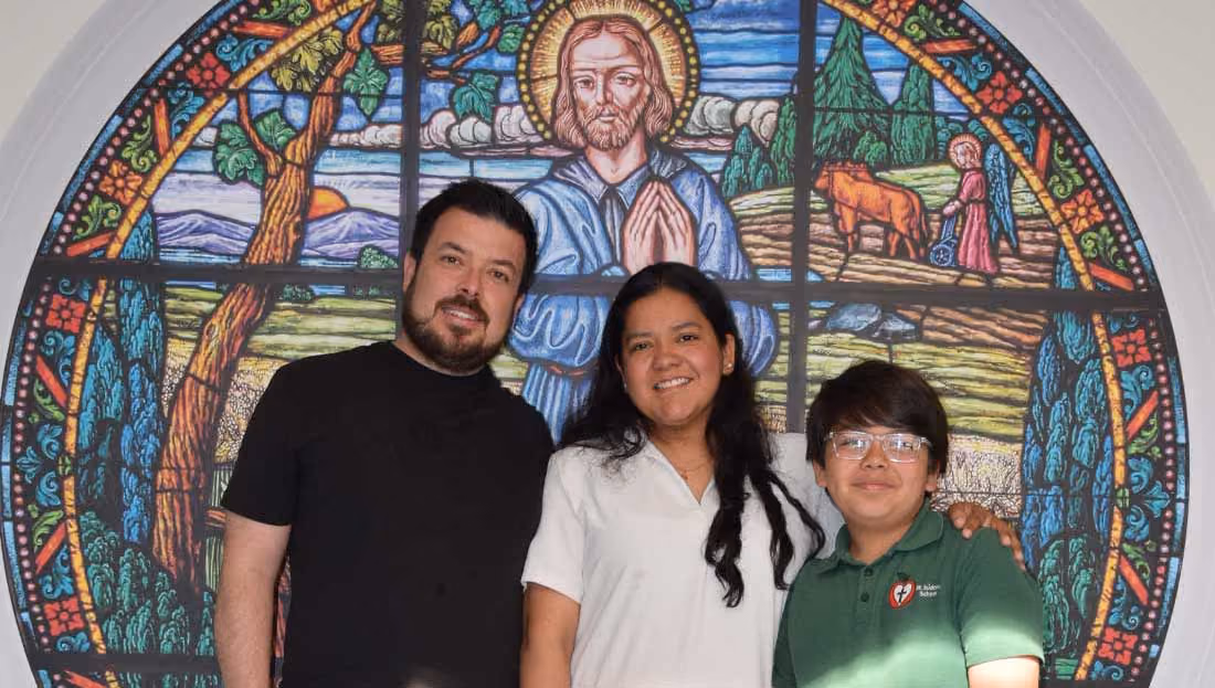 St. Isidore student supported by the Catholic Education Foundation