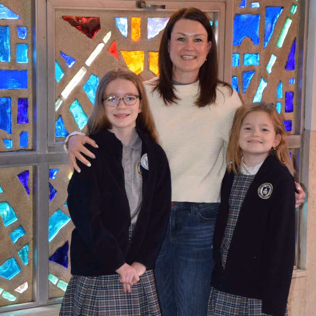 Family applying for Catholic school tuition assistance