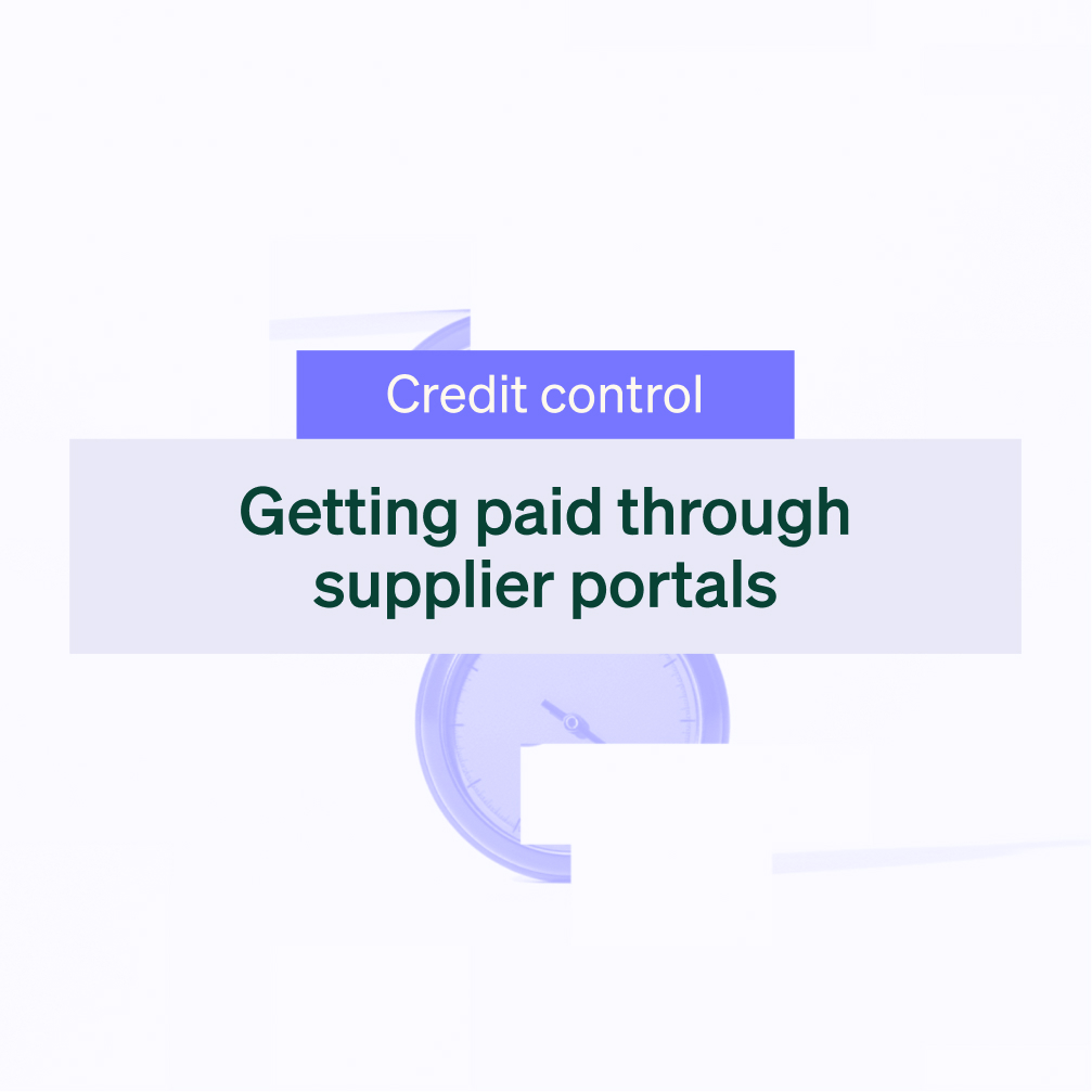 How do I get paid by big companies that use supplier portals?