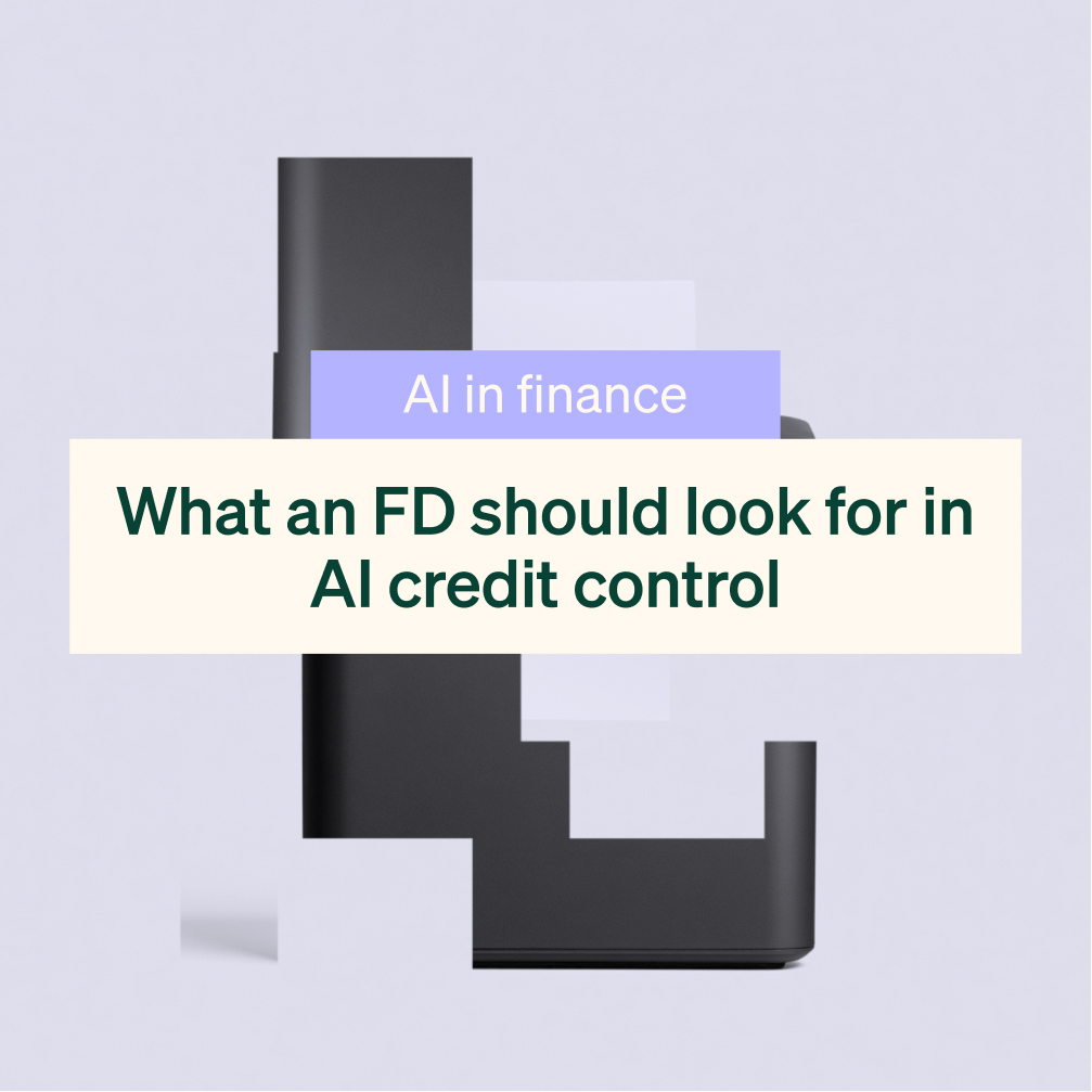 What should a finance director look for in AI credit control software?
