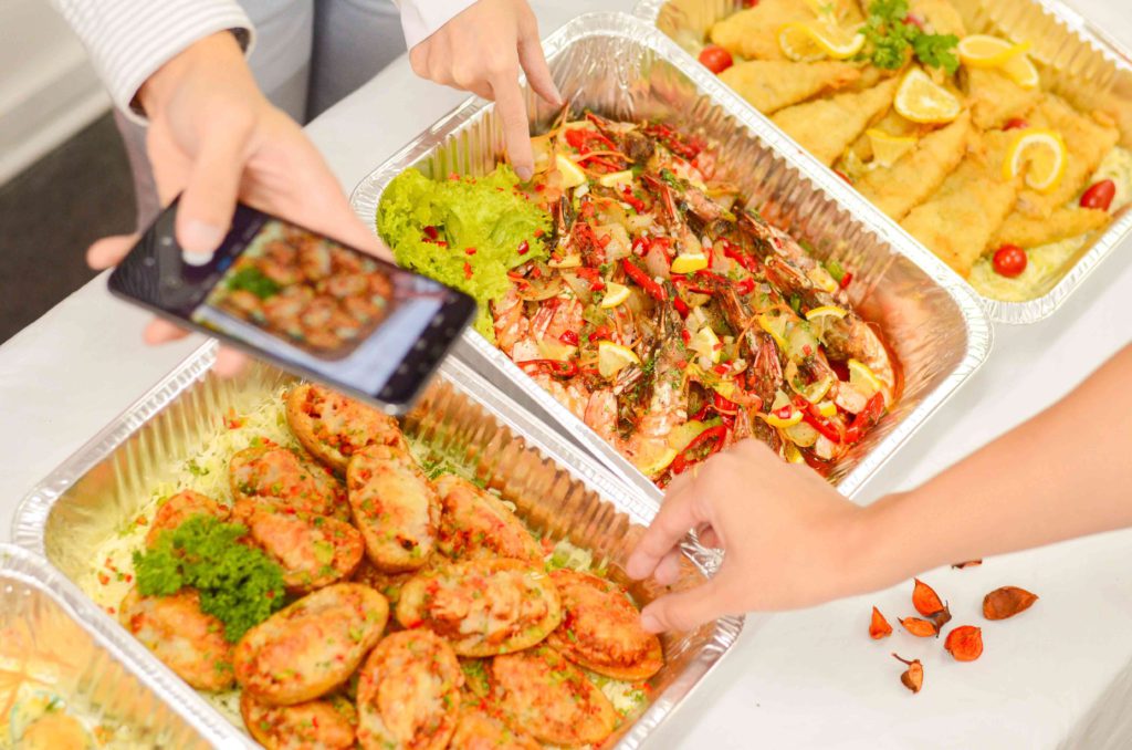 Colorful corporate event food catering by iDoCatering in Malaysia