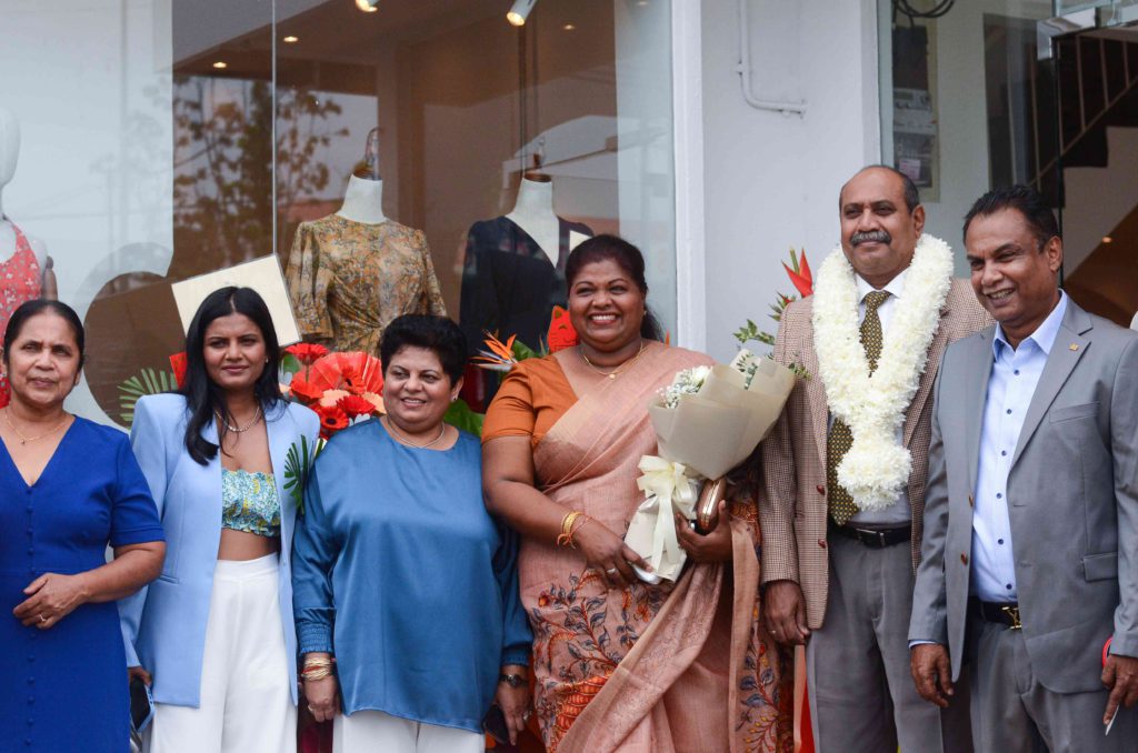 Guests smiling at private launching event buffet catering by iDoCatering