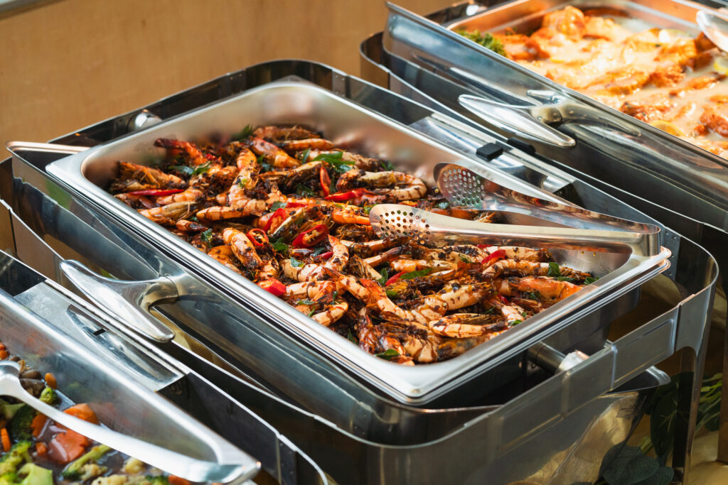 Wedding buffet catering by iDoCatering