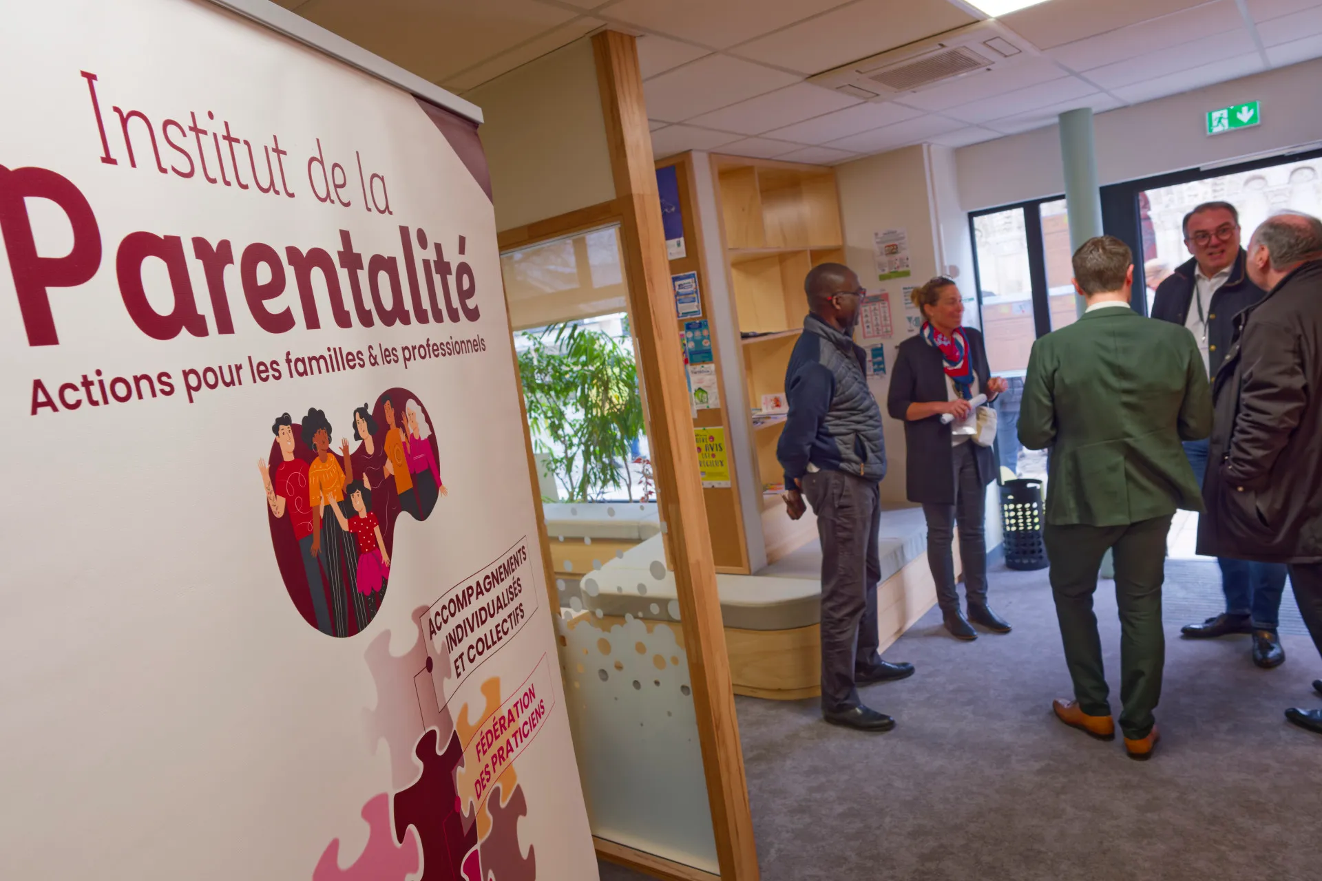 Photo des locaux de l'Institut de la Parentalité