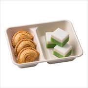 Potato curry puff and kuih talam break-session box — iDoCatering seminar bento