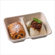 Chocolate danish and pulut inti break-session box — iDoCatering seminar bento