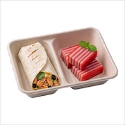 Chicken burrito and kuih lapis break-session box — iDoCatering seminar bento