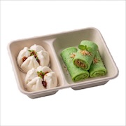 BBQ chicken pau and ketayap break-session box — iDoCatering seminar bento