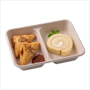 Ikan bilis puff and swiss roll break-session box — iDoCatering seminar bento