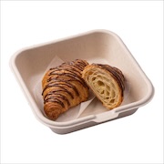 Mini French butter croissant with chocolate drizzle — iDoCatering seminar buffet