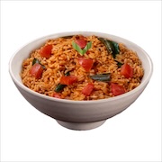 Tomato rice in a bowl — iDoCatering seminar buffet