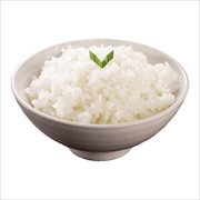 Bowl of steamed fragrant white rice — iDoCatering seminar buffet