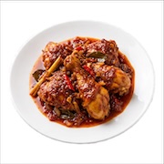 Ayam masak merah chicken in spicy tomato sauce — iDoCatering seminar buffet