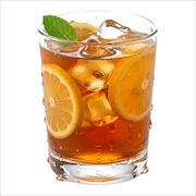 Glass of iced lemon tea — iDoCatering seminar buffet