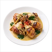 Ayam percik grilled chicken with spiced coconut sauce — iDoCatering seminar buffet
