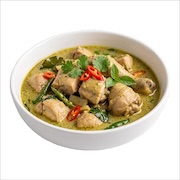 Green curry chicken with Thai basil and red chilli — iDoCatering seminar buffet
