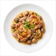 Stewed creamy mushroom chicken — iDoCatering buffet