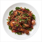 Ayam goreng berempah with curry leaves and spiced crumbs — iDoCatering buffet
