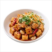 Thai style fried tofu in sweet chili sauce — iDoCatering buffet