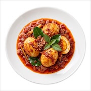 Telur masak merah, eggs in spicy tomato sambal — iDoCatering buffet