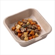 Roasted mushrooms with root vegetables and tofu — iDoCatering light refreshment