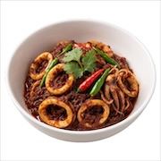 Squid rings in rich sambal with chilli and coriander — iDoCatering buffet