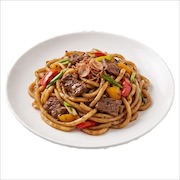 Black pepper fried udon with beef, capsicum and spring onion — iDoCatering buffet
