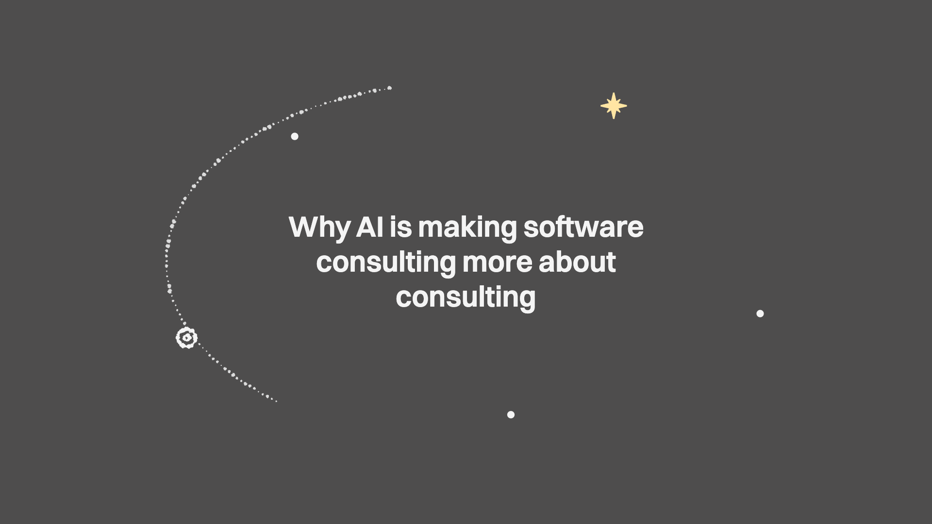 Why AI is making software consulting more about consulting