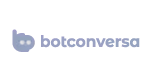 Botconversa grayscale logo for platform integration.