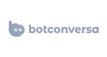 Botconversa grayscale logo for platform integration.