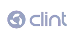 Clint grayscale logo for platform integration