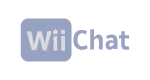 WiiChat grayscale logo for platform integration