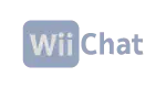 WiiChat grayscale logo for platform integration