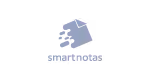 SmartNotas grayscale logo for platform integration